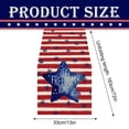 thumbnail image 5 of ERTZAE 4Th Of July Table Runner,47" Let Freedom Ring Patriotic Table Runner,Americana Kitchen Dining Decoration For Home Party Decor,Red White Blue Independence Anniversary Memorial Day Party Supply, 5 of 8