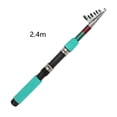 thumbnail image 2 of ziyahi Portable Telescopic Fishing Rod Tight Rod Section Angling Equipment for River Pond Fishing Using, 2 of 9