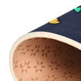 thumbnail image 6 of Pineapple Pattern Soft Polyester Area Rug 36''x24'', Non Slip, Memory Foam, Water Absorbent, 6 of 7