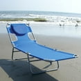 Free Shipping! Ostrich Folding Chaise Lounge, Blue - Walmart.com