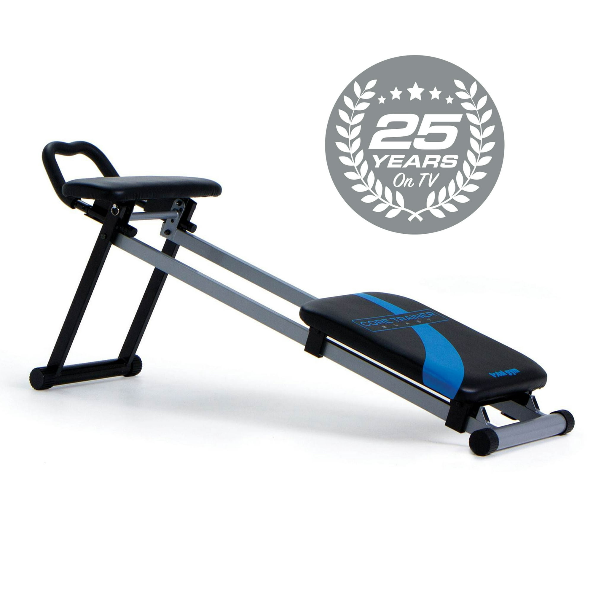 Total Gym Fitness Dynamic Plank Core Abdominal Trainer Blast Workout Machine for Progressive Workouts w Instructional DVD Wall Chart Black