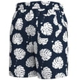thumbnail image 2 of Traje de Baño OP Para Hombre Estampado Hojas Marino T M, 2 of 4