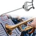 thumbnail image 1 of Reemplazo Sousaphone Lyre, Music Sheet Clip Euphonium Marching Clamp Tuba Marching Lyre Sheet Music Clamp para Sousaphone Baritone Accs shamjiam Clip de partituras, 1 of 9