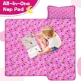 thumbnail image 4 of Pink Halloween Pattern Toddler Nap Mats for Kids Preschool,50"x20" Sleeping Mat Bag or Kids,Toddler Sleeping Bag,Toddler Nap Mat or Daycare, 4 of 6