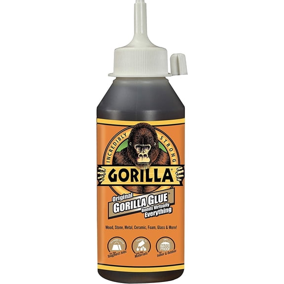 Gorilla Original Glue - Strong Liquid Adhesive - 8 oz