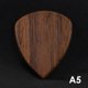 thumbnail image 1 of Wooden Guitar Picks Bass Ukulele Plectrum Hearted Shape Picks Electric Acoustic Guitar Picks Can Be Drillable for Pendant Gift He Qiyong unisex, 1 of 2