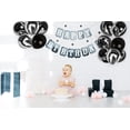 thumbnail image 3 of Black Marble Balloons - 12 Inch Latex Balloons - 36 Pack, 3 of 5