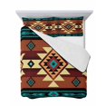 thumbnail image 7 of Turquoise Red Twin XL Size Down Alternative Comforter,Lightweight Comforter Quilt Bedding Set with Pillow Shams Southwest American Native Abstract Pattern Bed Comforter Duvet Insert 68"x98", 7 of 7