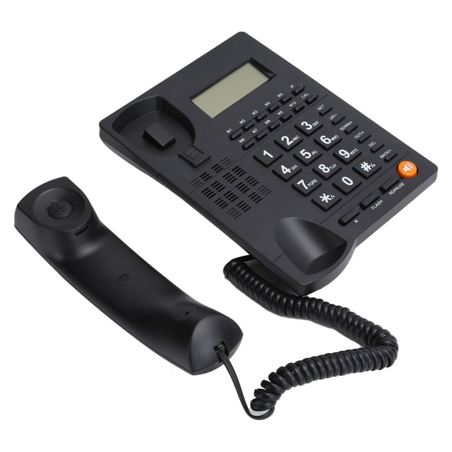 ID L019 3 Teléfono de Cable de Enlace de Escritorio Con Botón Grande Para Oficina Familiary Y Hotel