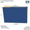 thumbnail image 4 of 11x17 Hanging File Folders (25 per Pack), 4 of 4