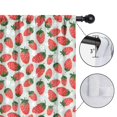 thumbnail image 4 of Blackout Kids Curtains,Blue Strawberry Plants Fruit Childrens Insulated Curtains Set Of 2,Bedroom Essentials,Toddler Room Decor 42x63in(106x160cm), 4 of 4