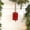 Red, variant on Matoen Large Iron Christmas Double Bells Ornament, Festive Holiday Tree Hanging Decoration for Home & Office, Premium Wrought Iron Gift
