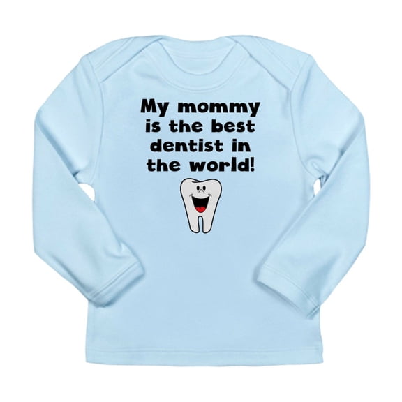 CafePress - My Mommy Is The Best Dentist In The World Long Sle - Long Sleeve Infant T-Shirt