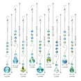 thumbnail image 3 of FZFLZDH 9 Pcs Sun Catchers with Crystals, 15.75 in Colorful Crystal Suncatcher, Hanging Rainbow Suncatcher with Chain, Pendant Beads Prism Ornament for Window Home Garden Party Wedding Gift, 3 of 5