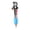 Blue02(5pcs), variant on 5PCS Halloween Fun Pens Multicolor Ballpoint Pens Halloween Retractable 0.7mm Multicolor Writing Stationery for Halloween Party Favors Supplies Rewards Stress Relief Gifts(Blue01 Ghost)