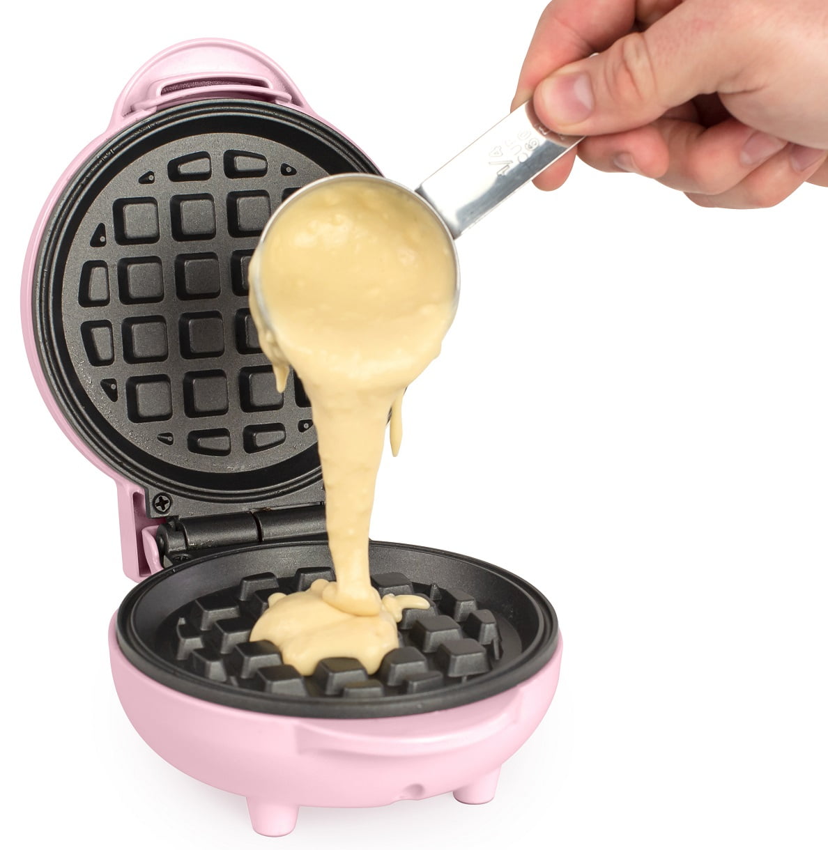 Nostalgia MyMini Waffle Maker, Cream Color