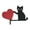 A, variant on Binwennn Stained Glass Flowers for Garden Chandelier Lamp Decorative Beads for Bowls Cute Door Topper Over The Door Sign Metal Door Frame Corner Decorations Door Frame Toppers With Black