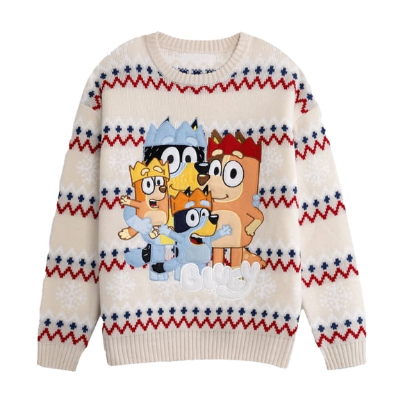 Bluey Chandails de Noël Laids pour Adultes