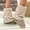 Beige, variant on Fur Boots,Womens Winter Boots,Women's Faux Fur Mid Calf Snow Boots - Round Toe Suede Warm Fur Lined Platform Flat Comfort Outdoor Winter Fashion Boots(Beige 37)
