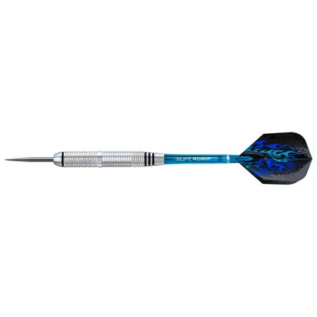 Harrows Blaze INOX Steel Darts - Precision Tungsten Darts Set With High Traction Grip, Includes Flights & Shafts