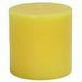 thumbnail image 2 of Jeco CPC-021_12 3 x 3" Yellow Citronella Pillar Candle (12pcs/Case) Bulk, 2 of 2