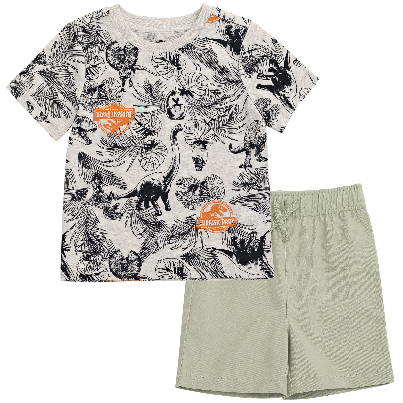 Jurassic World Jurassic Park Blue Toddler Boys T-Shirt and Shorts ...