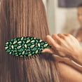 thumbnail image 4 of Cute Avocado Print Hair Brush - Gentle Detangling Paddle Brush with Round-Tip Bristles for Women & Men, 4 of 4