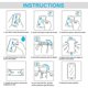 thumbnail image 5 of 2pcs Tempered Tablet Glass Film For Teclast P25T For Teclast P25T(2pcs), 5 of 5