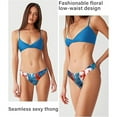 thumbnail image 6 of AWAYTR Women Seamless Thongs Comfy VPL-Free Underwear Sexy G-String Panties 10 Packs S-XL, 6 of 13