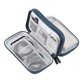 thumbnail image 5 of Estuche de almacenamiento de cable de viaje de doble capa Hugtrwg Estuche de cargador digital impermeable Para estrenar, 5 of 8