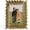 Butterfly, variant on Vintage Gold 4x6 Picture Frame for Portrait Wedding Snapshot,2 Pack | Durable Resin Material,Tabletop & Wall Display,Real Glass,Rose Floral Design,Antique Brass Finish,Wedding Arrangement Decor