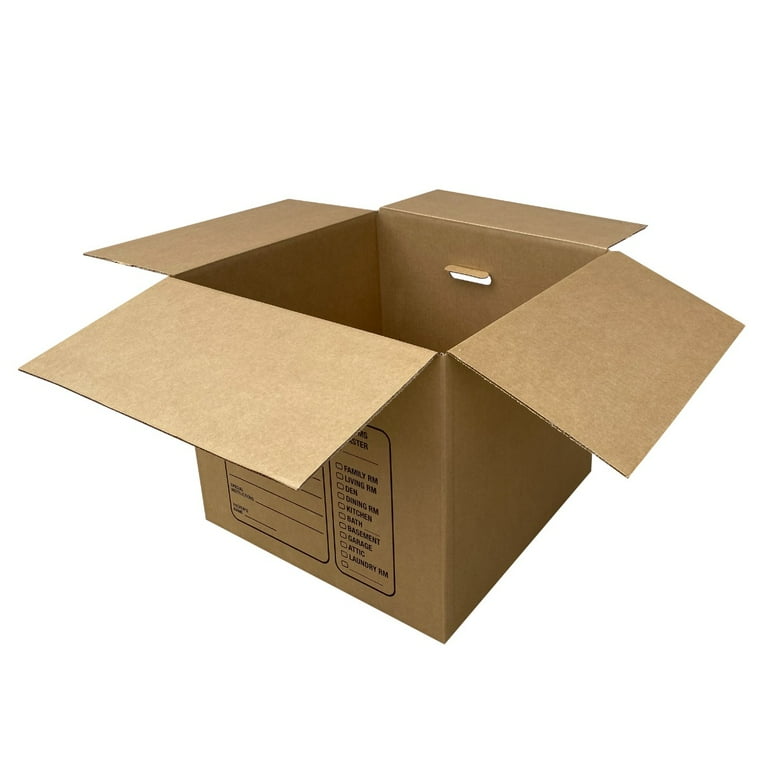 uBoxes 18 x 14 x 12 Inch Medium Sized Sturdy Cardboard Moving Box, (15  Pack), 1 Set - Fred Meyer