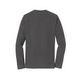 thumbnail image 6 of Port & Company Long Sleeve Fan Favorite Tee-L (Charcoal), 6 of 6
