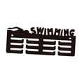 thumbnail image 2 of Baoblaze Medals Display Hanger Award Ribbon Organizer Wall Mounted Awards Medal Holder Medal Hanging Frame Rack for Office Living Room Swimming, 2 of 8