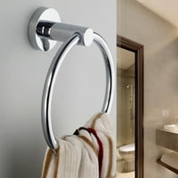 Towel Ring Product Image Stainless Steel Round Style Wall Mounted Towel Ring Holder Hanger Bathroom