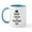 White/Blue Inside, variant on CafePress - Keep Calm And Badger On Mug - 11 oz Ceramic Mug - Novelty Coffee Tea Cup