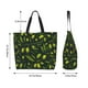thumbnail image 5 of Disketp Green Branch Olive Bolsa Tote Estampada para Mujer, Bolso de Hombro y de Mano para Compras y Viajes, 5 of 8