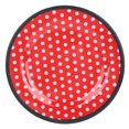 thumbnail image 1 of Imitation Porcelain Plate,  4Pcs Salad Dish, Beautiful for Candies Fruits, 1 of 7