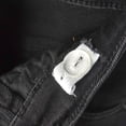 thumbnail image 5 of KIDSCOOL SPACE Baby Denim Shorts,Stretchy Elastic Waistband Inside Above Knee Ripped Summer Short Pants, Black,8-9 Years, 5 of 8