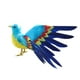 thumbnail image 1 of Adornos de regalo con diseño de pájaros emplumados, 15 tipos para elegir Bird Blue, 1 of 5