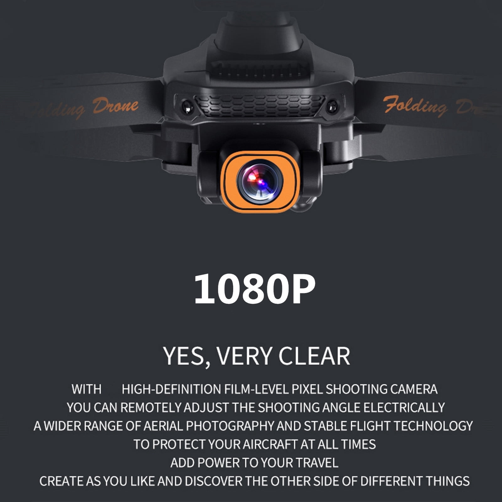 ESULOMP Mini Drone with 1080P Dual HD FPV Camera Remote Control Toys Gifts for Boys Girls with Altitude Hold Headless Mode Start Speed Adjustment