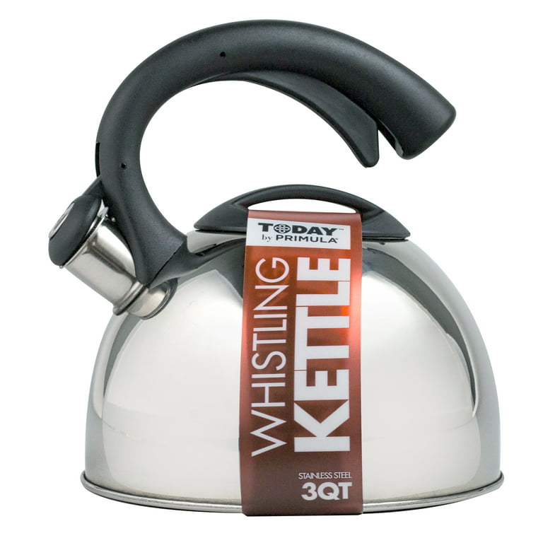 Barvivo 3qt Whistling Tea Kettle - Stainless Steel Tea Pot for All