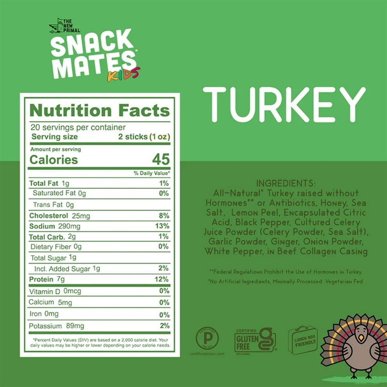 Snack Mates Mini Meat Sticks Bundle (4 Packs, 20 Mini Sticks) – The New  Primal