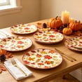 thumbnail image 6 of LEFXSMR Thanksgiving Paper Plates Disposable Party Supplies Fall Plates for Holiday Dinner & Party, 6 of 6