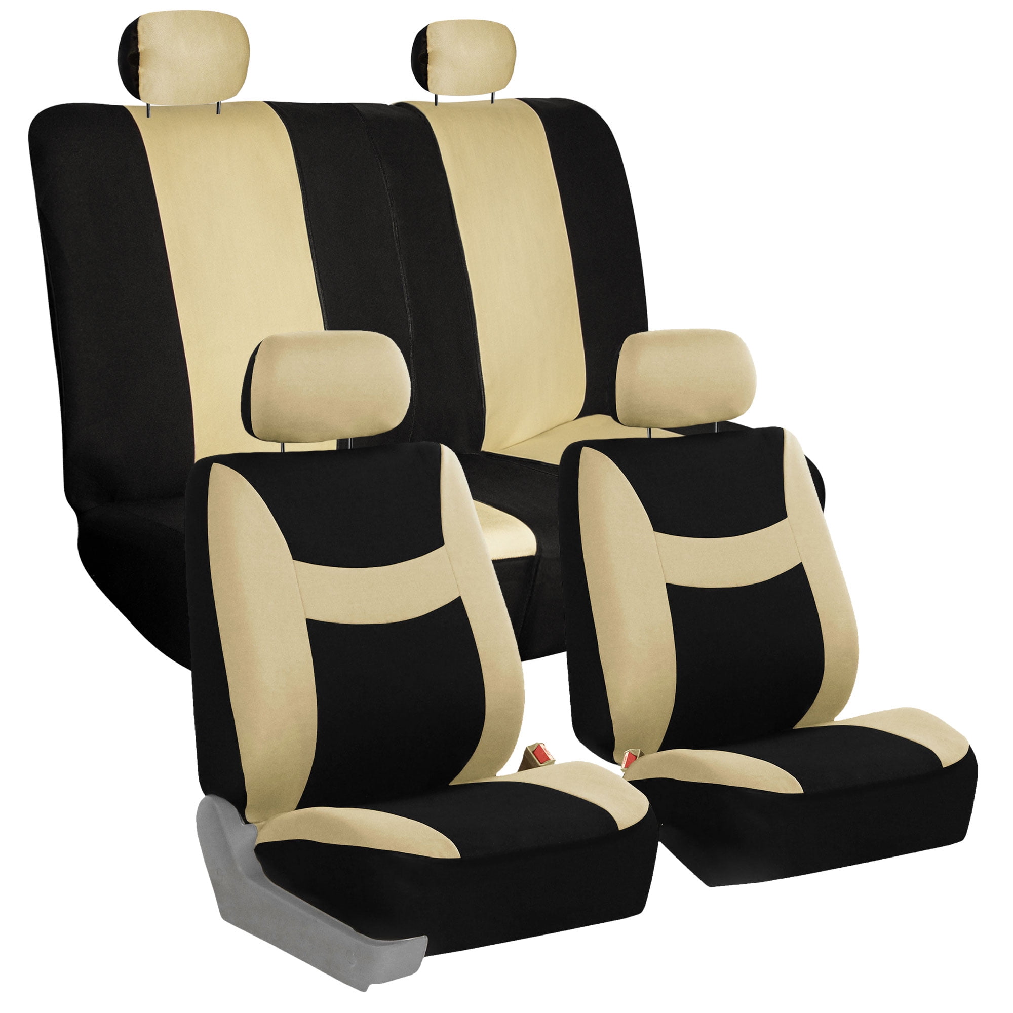 6 Colors Car Seat Covers for Sedan SUV Truck Split Bench Full Interior