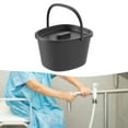 thumbnail image 6 of TOOYFUL Commode Chair Bucket Bedpan Compact Bedroom Urinal for Elderly Seniors Women Black, 6 of 10