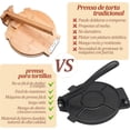 thumbnail image 2 of Prensa para Tortillas de Hierro Fundido, Maquina de Tortillas Manual, Prensa para Tortillas de Harina, Tortilleras para Hacer Tortillas, Omelettes de Harina y Rotis, 2 of 4