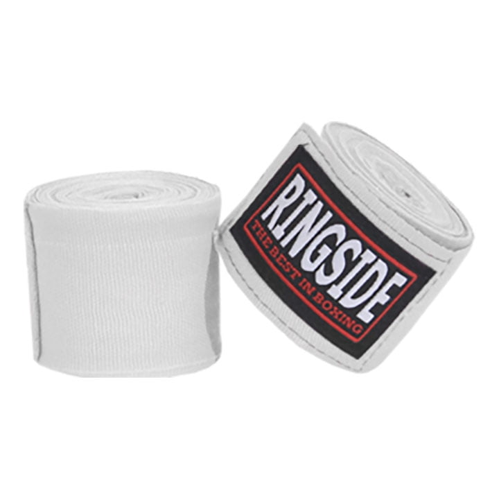 Ringside MexicanStyle Boxing Handwraps 180", White