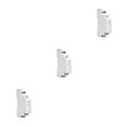 thumbnail image 3 of VONKY ABS Intermediate Relay 35mm Indicator Light Antiflaming Portable Detachable Professional Replacement Office Relays AD110V 3Set, 3 of 6