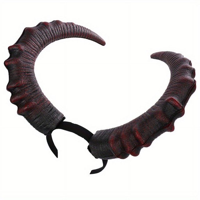 1pc Girls Halloween Funny Props Carnival Party Decoration Devil Horn Dance Headband, Halloween Masquerade Party Prop